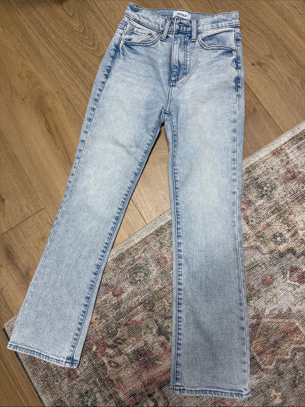 pistola Light Blue High-Rise Jeans